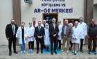 YÖK BAŞKANI PROF. DR. EROL ÖZVAR TOGÜ ÇİFTLİK SÜT İŞLEME VE AR-GE MERKEZİNİ ZİYARET ETTİ